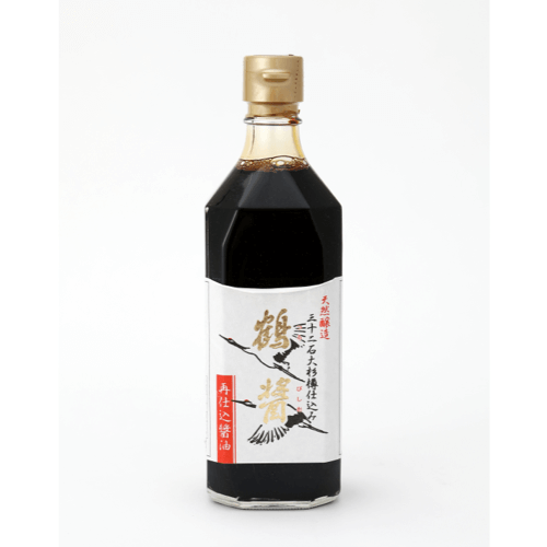 No-Additive [(鶴醤)Tsuru-bishio] Yamaroku Organic Soy sauce -500ml